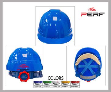 PERF RATCHET TYPE SAFETY HELMET