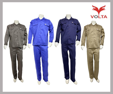 VOLTA 100% TWILL COTTON PANT & SHIRT