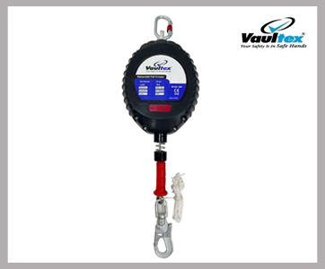 RETRACTABLE FALL ARRESTER - 20 METER WIRE ROPE
