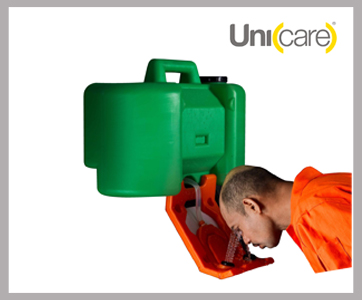 UNICARE PORTABLE EYEWASH TANK - 34 LITERS