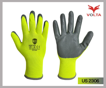 U-SAFE NITRILE FOAM COATED GLOVES