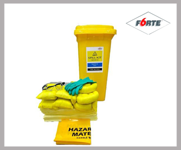 FORTE CHEMICAL SPILLKIT WHEELED BIN 30 GALLON