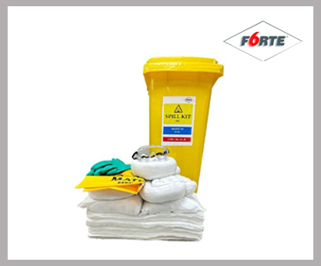 FORTE OIL SPILLKIT WHEELED BIN 20 GALLON