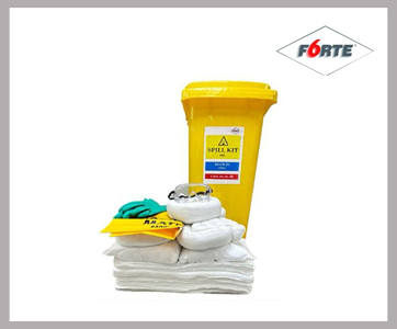 FORTE OIL SPILLKIT WHEELED BIN 30 GALLON